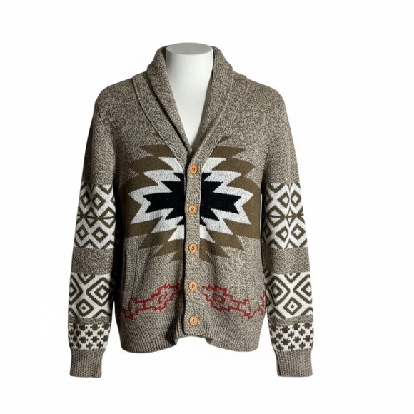Koto Bison Native Shawl Cardigan Sz. XS - Picture 1 of 4